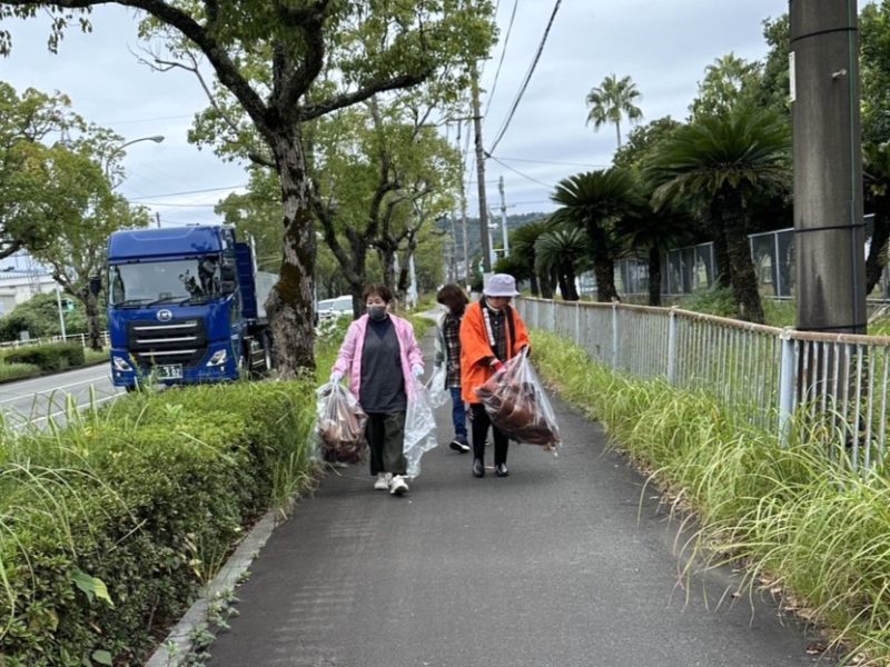 女性部で「細島港」の清掃活動を行いましたイメージ画像